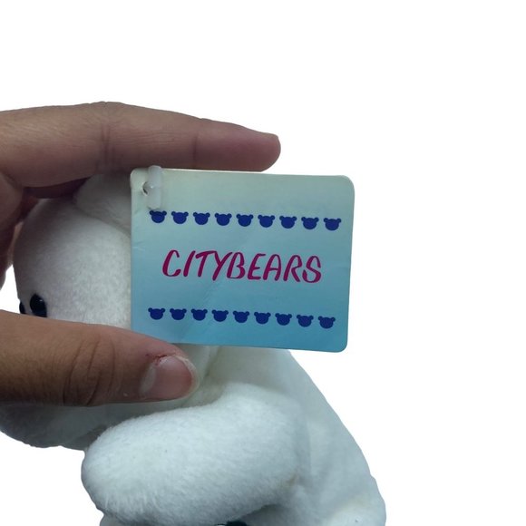 Citybears New York Statue of Liberty Teddy Bear Plush Stuffed Animal 6" sitting - Picture 5 of 7